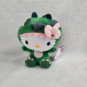 Sanrio Hello Kitty Plush Green Dragon Costume